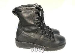 New Us Navy Military Usaf Army Usmc Flight Deck Safety Boots Leather Men's 10.5r