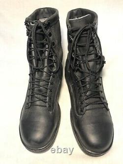 New Us Navy Military Usaf Army Usmc Flight Deck Safety Boots Leather Men's 10.5r
