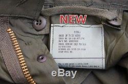 New X-small Us Military Fishtail Parka Jacket Army M65 Extreme Cold Genuine Xs