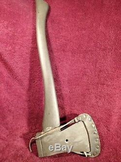 Nice Scarce Vintage Military Axe Sweden Swedish Army Scandinavia