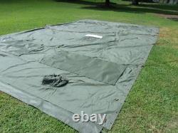 ONE MILITARY SURPLUS 16 x16 FRAME TENT CENTER SECTION ARMY-NO FRAMES INCLUDED