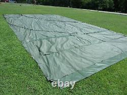 ONE MILITARY SURPLUS 16 x16 FRAME TENT CENTER SECTION ARMY-NO FRAMES INCLUDED