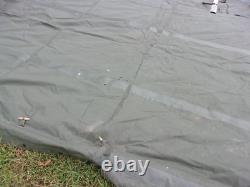 ONE MILITARY SURPLUS 16 x16 FRAME TENT CENTER SECTION ARMY-NO FRAMES INCLUDED