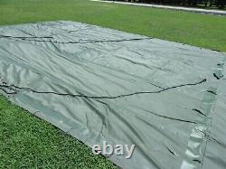 ONE MILITARY SURPLUS 16 x16 FRAME TENT CENTER SECTION ARMY-NO FRAMES INCLUDED