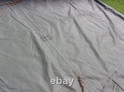ONE MILITARY SURPLUS 16 x16 FRAME TENT CENTER SECTION ARMY-NO FRAMES INCLUDED