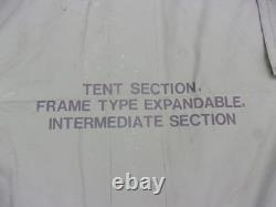 ONE MILITARY SURPLUS 16 x16 FRAME TENT CENTER SECTION ARMY-NO FRAMES INCLUDED