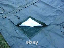 ONE MILITARY SURPLUS 16 x16 FRAME TENT CENTER SECTION ARMY-NO FRAMES INCLUDED