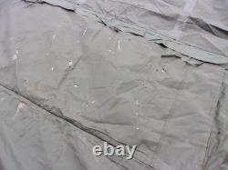 ONE MILITARY SURPLUS 16 x16 FRAME TENT CENTER SECTION ARMY-NO FRAMES INCLUDED