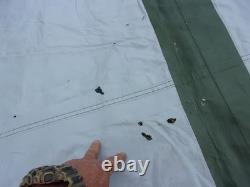 ONE MILITARY SURPLUS 16 x16 FRAME TENT CENTER SECTION ARMY-NO FRAMES INCLUDED