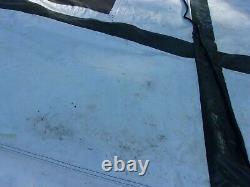 ONE MILITARY SURPLUS 16 x16 FRAME TENT CENTER SECTION ARMY-NO FRAMES INCLUDED