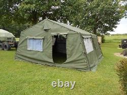 ONE MILITARY SURPLUS 16 x16 FRAME TENT CENTER SECTION ARMY-NO FRAMES INCLUDED