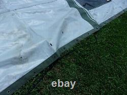 ONE MILITARY SURPLUS 16 x16 FRAME TENT CENTER SECTION ARMY-NO FRAMES INCLUDED