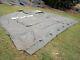 One Military Surplus 16 X16 Frame Tent Door Section Army. No Frames Included