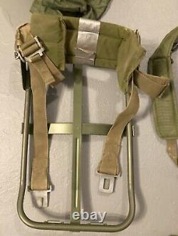 ORIGINAL VTG US ARMY M5 MEDIC KIT BAG FIRST AID BACKPACK USMC NAVY With FRAME