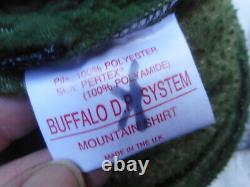 ORIGINAL genuine BUFFALO MOUNTAIN SHIRT JACKET TOP military og green pertex 42 m