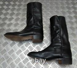 Officers Leather Calf Wellington Genuine British Military Issued Boots Size 10
