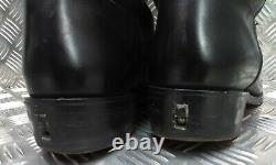 Officers Leather Calf Wellington Genuine British Military Issued Boots Size 10