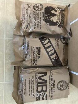 Official Military Mre Insp Date 02/25 Get Both A And B For One Price