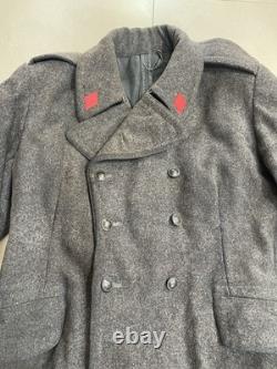 Old Albania Military Uniform- Officer Winter Coat Communism Time Army