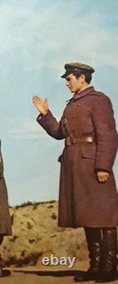 Old Albania Military Uniform- Officer Winter Coat Communism Time Army