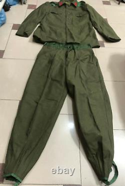 Old Albanian Military Winter Soldier Uniform-communism Time-army-size 52