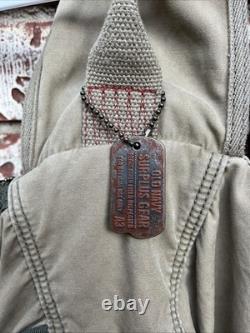 Old Navy Surplus Gear Field Tested Military Army Crossbody Bag Vintage Rare