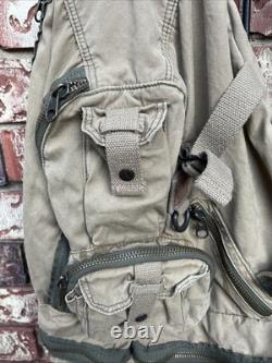 Old Navy Surplus Gear Field Tested Military Army Crossbody Bag Vintage Rare
