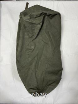 Olive Green German Army (Bundeswehr) Heavy-duty Canvas Duffle Bag Military Issue