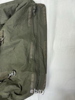 Olive Green German Army (Bundeswehr) Heavy-duty Canvas Duffle Bag Military Issue