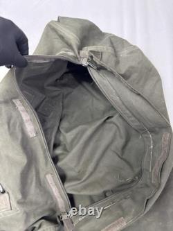 Olive Green German Army (Bundeswehr) Heavy-duty Canvas Duffle Bag Military Issue