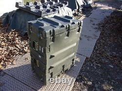 One Military Hardigg Surplus Shock Mount Rail Unit Storage Case Container Army