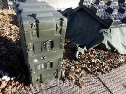 One Military Hardigg Surplus Shock Mount Rail Unit Storage Case Container Army
