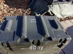 One Military Hardigg Surplus Shock Mount Rail Unit Storage Case Container Army