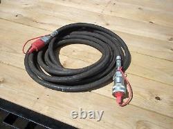 One. Military Quick Connect Hydraulic Slave Hose Line M1120 Hemtt Eatn Army