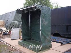 One. Military Surplus 2- Man Portable Field Shower Tent Camping Hunting Us Army