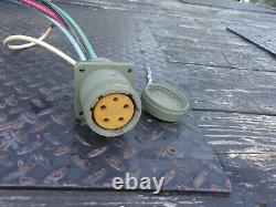 One. Military Surplus Generator Power Distribution Cable Plug 60a Army-female