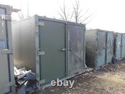 One. Military Surplus Isu Door -left Side- Storage Shipping Container Army