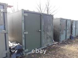 One. Military Surplus Isu Door -right Side- Storage Shipping Container Army