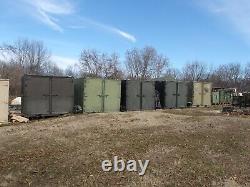 One. Military Surplus Isu Door -right Side- Storage Shipping Container Army