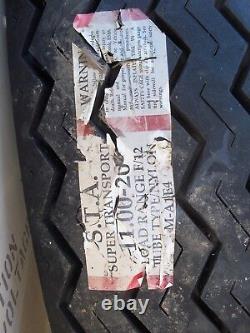 One. Military Surplus Sta Tube Truck Tire 11.00-20 Army Unissued New Old Stock