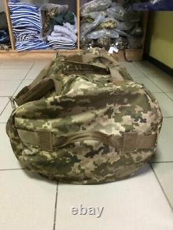 Original 80 L Ukrainian army personal transport bag Military Army Digital Camo