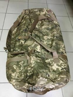 Original 80 L Ukrainian army personal transport bag Military Army Digital Camo