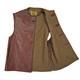 Original Army Vest Vintage Belgian Military Jerkin Ww2 Leather Wool Waistcoat