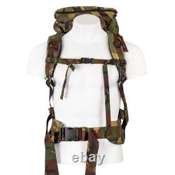 Original Dutch Army 60L Rucksack with Pouches Woodland Camo- Genuine Surplus