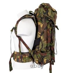 Original Dutch Army 60L Rucksack with Pouches Woodland Camo- Genuine Surplus