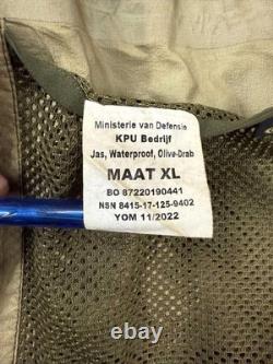 Original Dutch Army Surplus Carinthia Waterproof Jacket Size XL