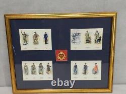 Original Framed Military Picture Photograph Print Royal Military Police