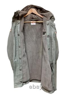 Original German Army 1992 Issue Military Parka Jacket Olive Green 170/180-100 #4