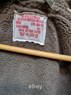 Original German Army 1992 Issue Military Parka Jacket Olive Green 170/180-100 #4