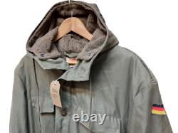 Original German Army 1992 Issue Military Parka Jacket Olive Green 170/180-100 #4